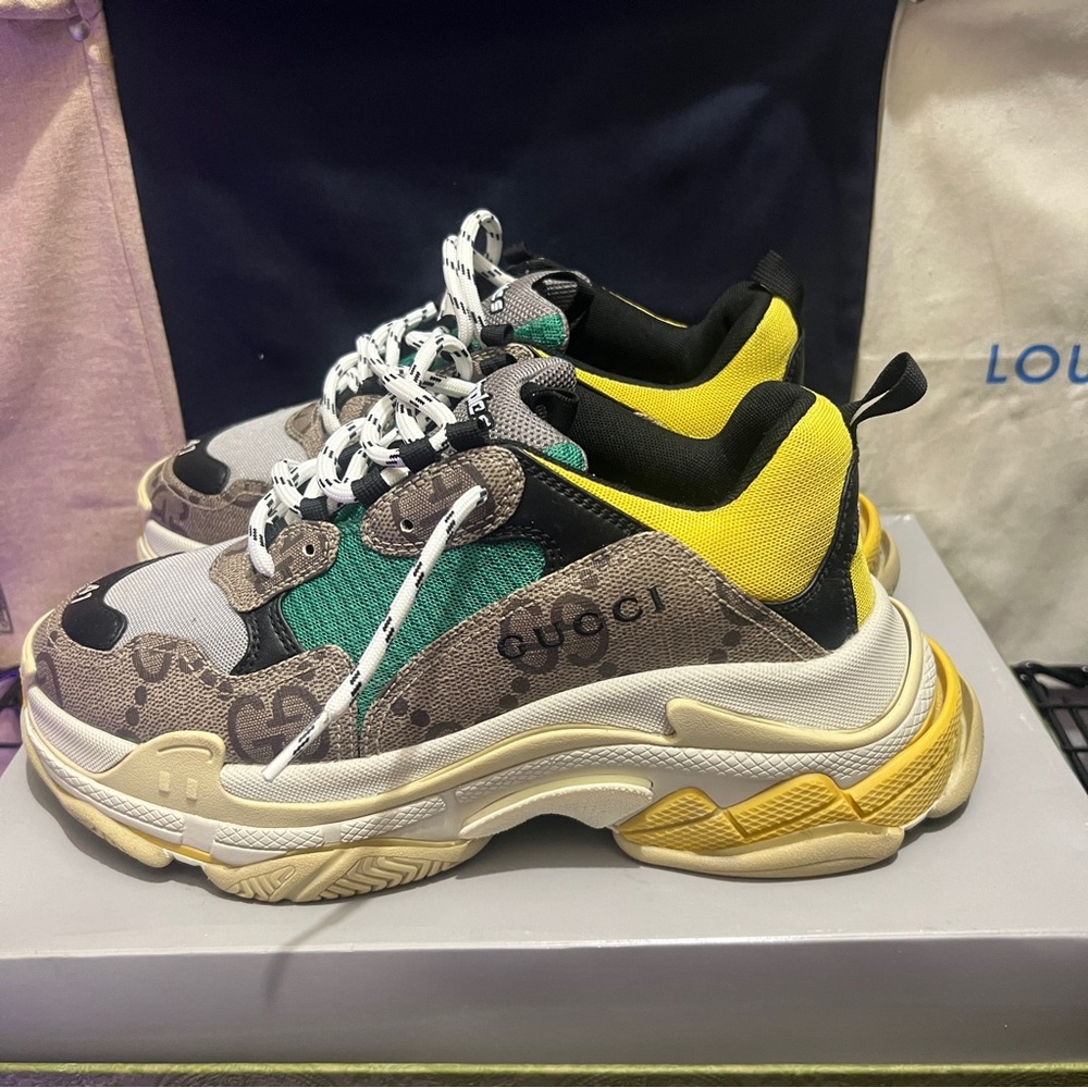 Gucci/Balenciaga  Multicolor Chunky Sneakers
